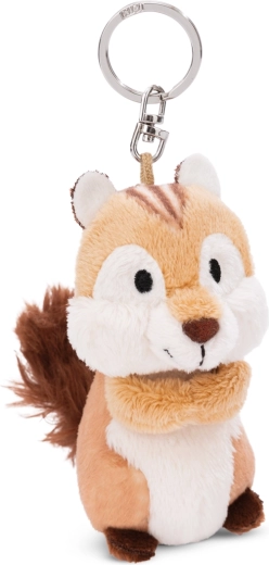 Llavero de peluche ardilla Chipmunk Jojo 9 cm NICI GREEN