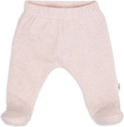 Pantalones para recién nacido Lodger melange tan, talla 50