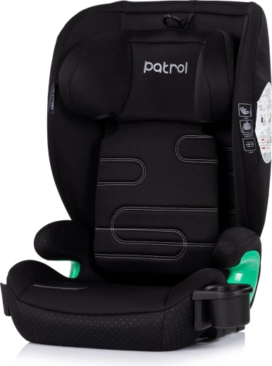 Silla de coche Chipolino Patrol i-Size 100–150 cm isofix noir