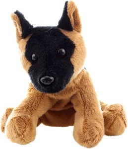 Pastor alemán de peluche 16 cm