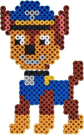 Personajes populares de PAW PATROL hechos con cuentas