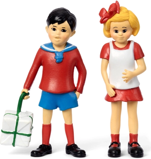 Pippi Calzaslargas – figuras de Tommy y Annika (set para niños)