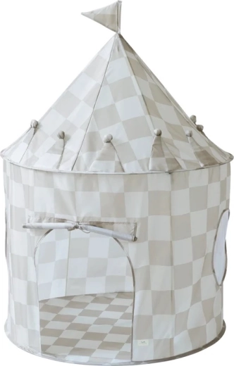 Tienda infantil 3 Sprouts reciclada checkerboard beige