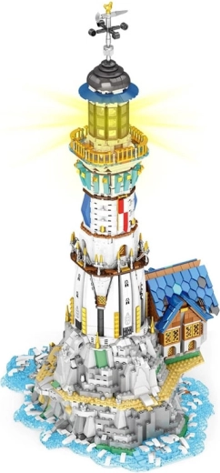 Iluminación LED realista del faro