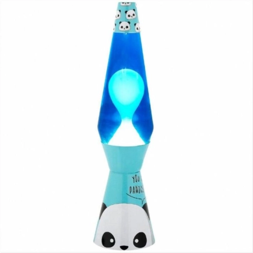 Lámpara de lava de mesa Panda