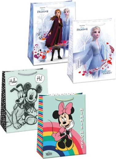 Bolsa de regalo Argus Frozen 2 / Minnie / Mickey 29 × 38 cm - 1 pieza