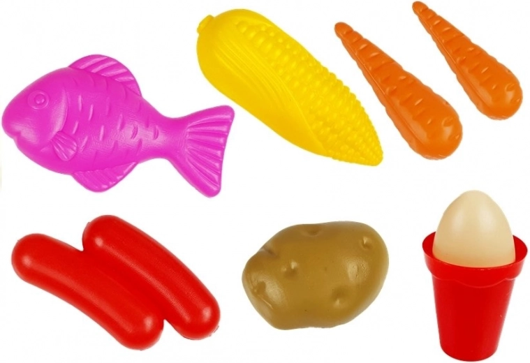 Alimentos de colores para historias creativas