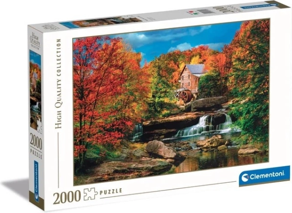 Puzzle CLEMENTONI de 2000 piezas, molino antiguo