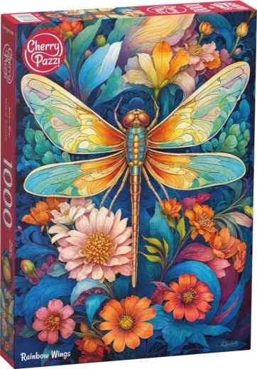 Puzzle Cherry Pazzi Alas arcoíris 1000 piezas