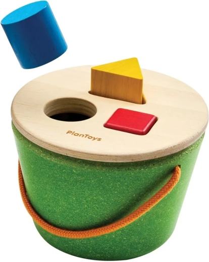 PlanToys caja de encaje con formas