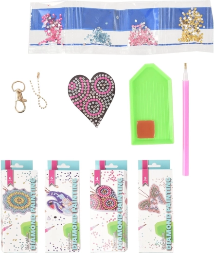 Set creativo de pintura con diamantes llavero UH