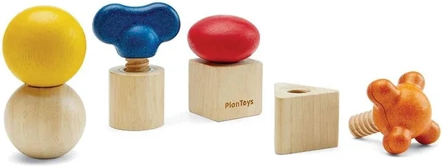 PlanToys Tuercas y tornillos II