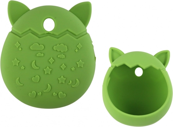 Funda de silicona para Tamagotchi verde
