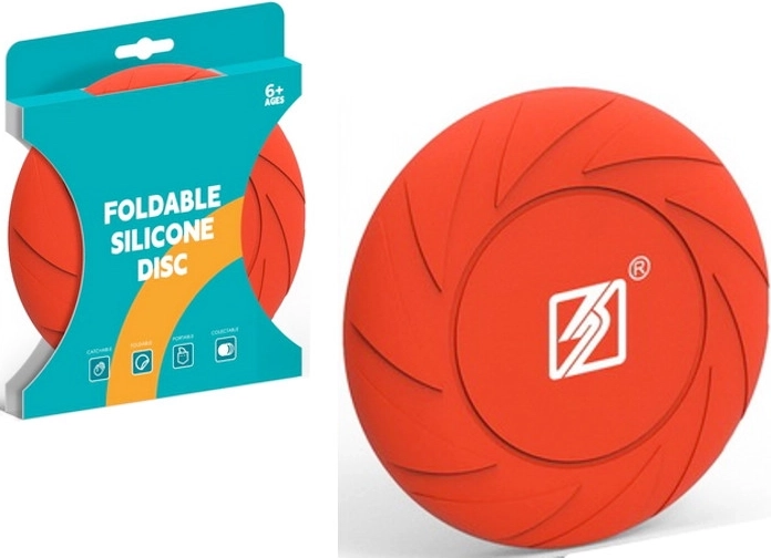 Disco volador de silicona frisbee