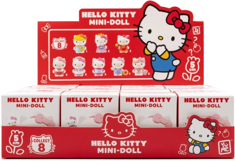 HELLO KITTY minifigura coleccionable dress-up 5 cm