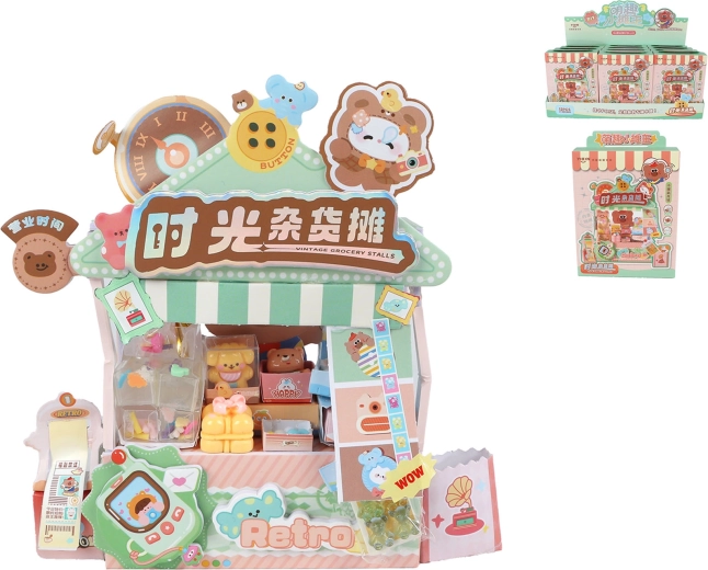 Puesto retro kawaii – mini set de construcción