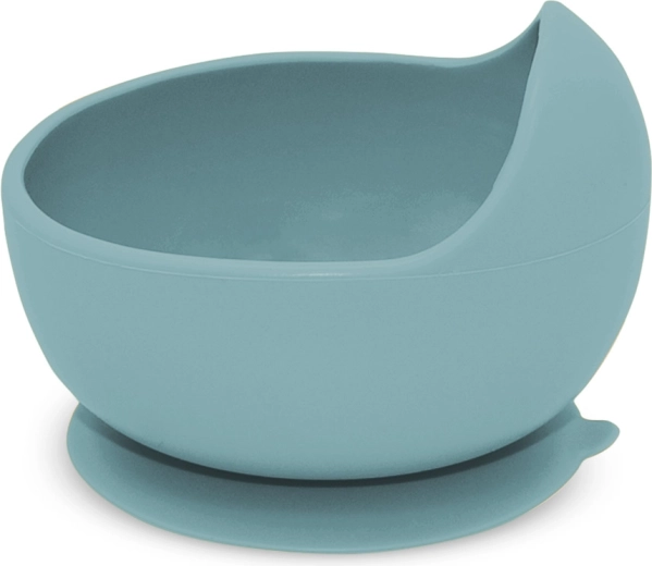 Petite&Mars cuenco de silicona con ventosa Take&Match frosted sky 6m+