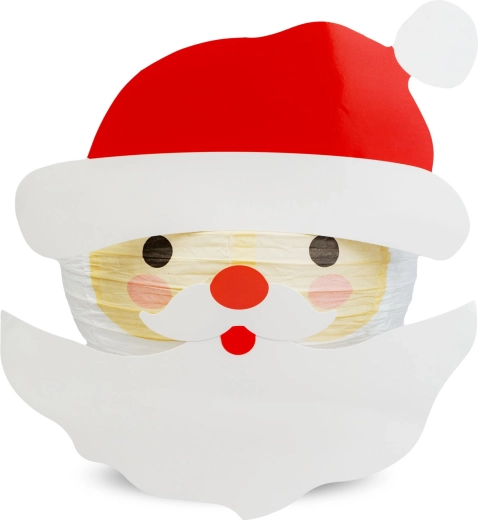 Alegre motivo de Papá Noel