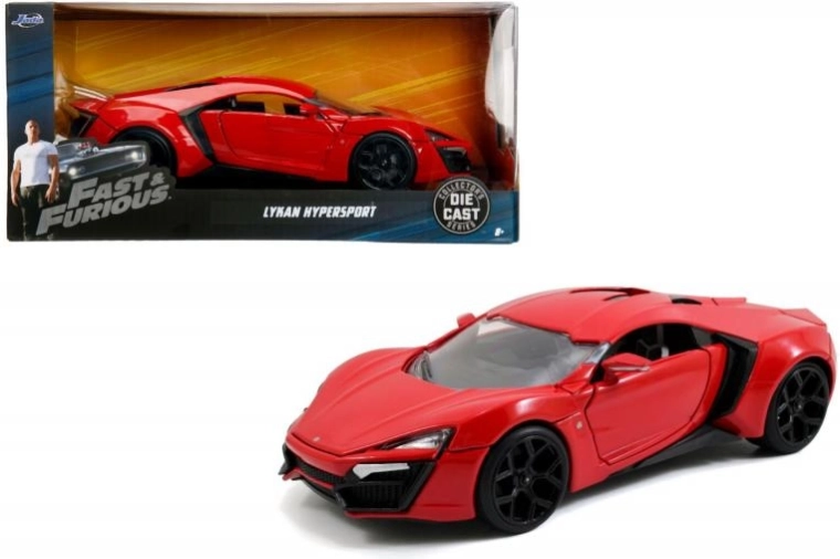 Cochecito Fast & Furious Lykan Hypersport 1/24