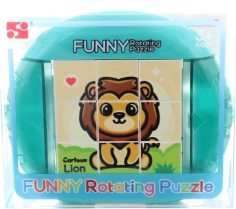 Puzzle infantil giratorio – animales