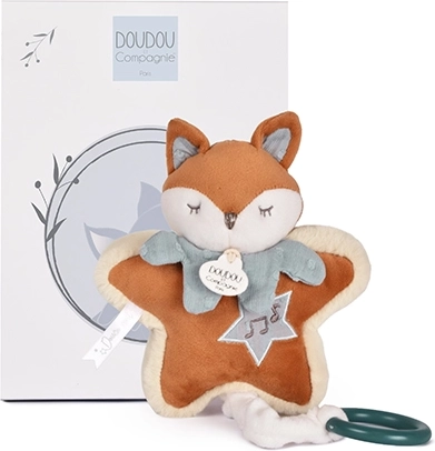 Doudou set de regalo: zorrito de peluche Timo con nana 16 cm