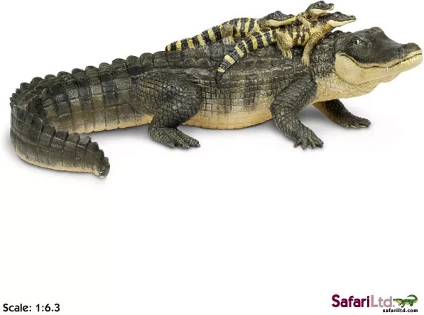 Safari Ltd. aligátor con crías