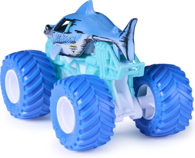 Carrocería metálica con diseño Megalodon