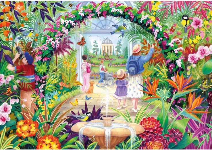 Puzzle Jardín botánico de 500 piezas