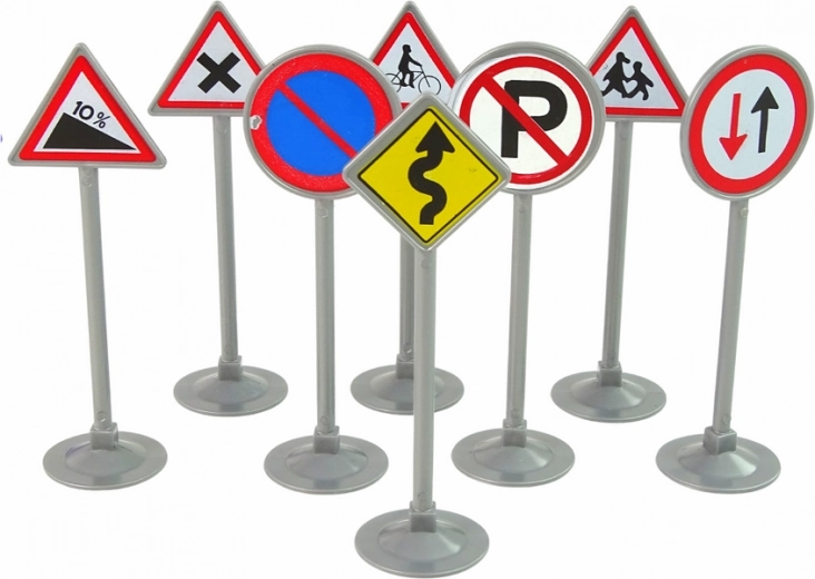 8 señales de tráfico realistas