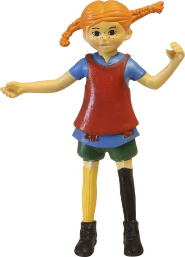 Figura de Pippi Calzaslargas para juego de roles infantil