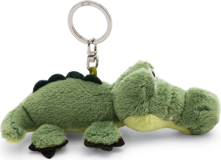 Diseño adorable de cocodrilo con detalles destacados