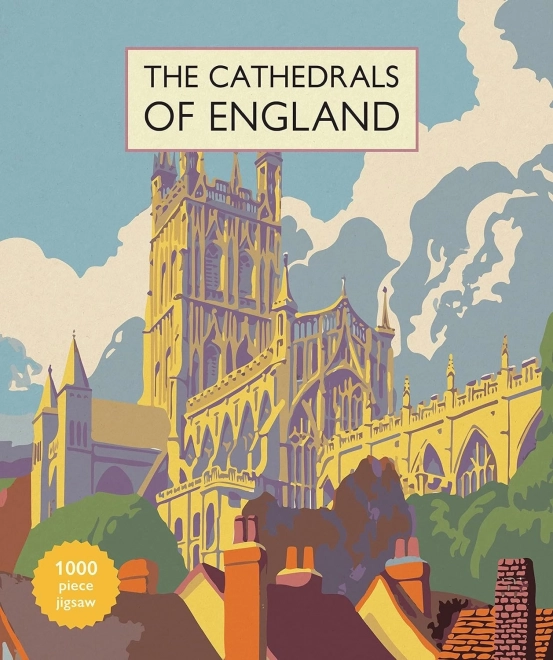 Puzzle Galison catedrales de Inglaterra 1000 piezas