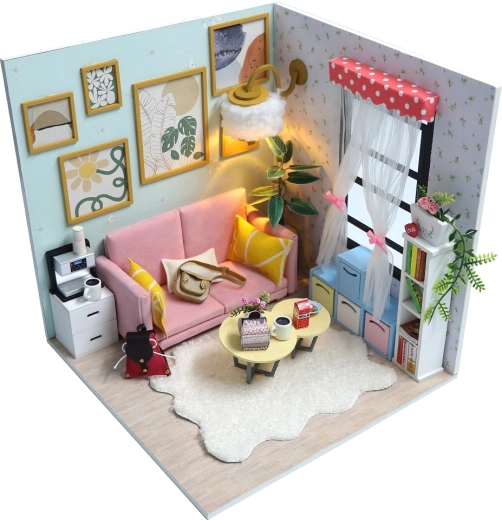 Casa en miniatura – sala de estar Rayo de Sol (2KIDS TOYS)