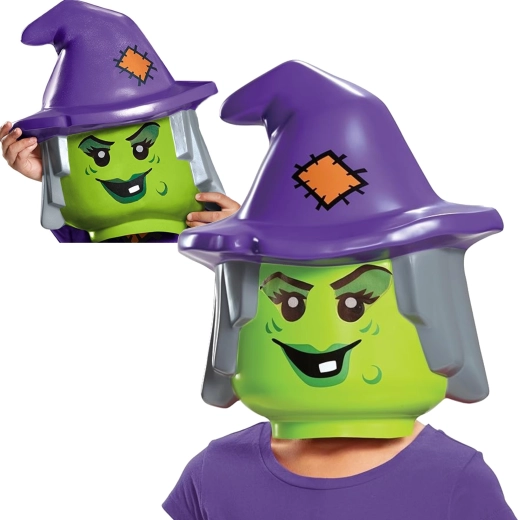 Máscara de bruja de Lego