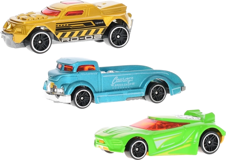 Tres coches para cada carrera