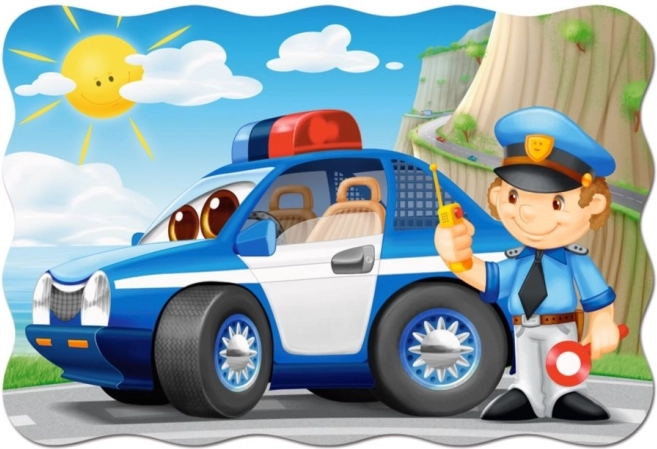 Puzzle Maxi Policía 20 piezas