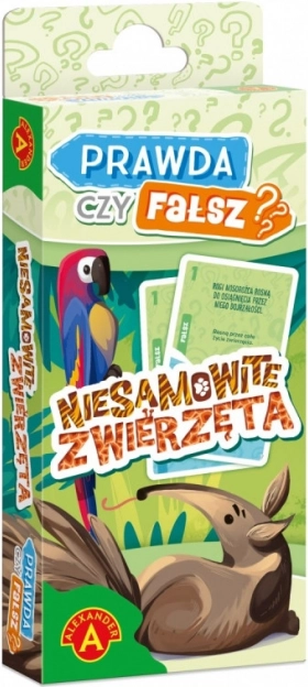 ¿Verdad o mentira? Animales increíbles – juego educativo ALEXANDER