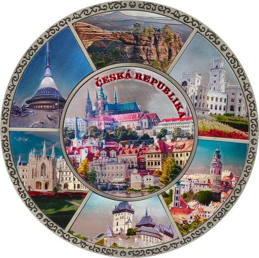 Plato decorativo República Checa Sparkys