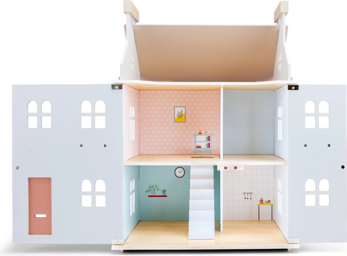 Casa abierta con varias habitaciones