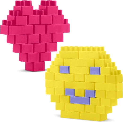Creación de formas, corazones y caritas sonrientes