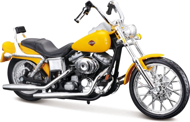 Motocicleta Maisto HD 2001 FXDWG Dyna Wide Glide 1:18