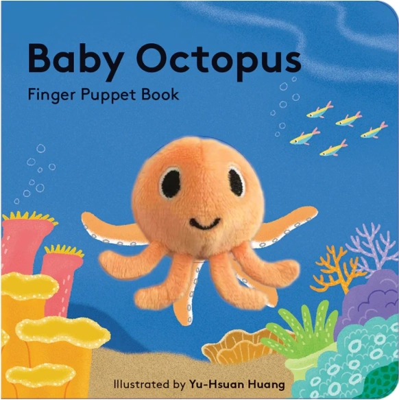 Libro de marionetas Pulpo bebé