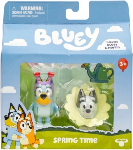 Set de figuritas BLUEY – pack de 2 de primavera