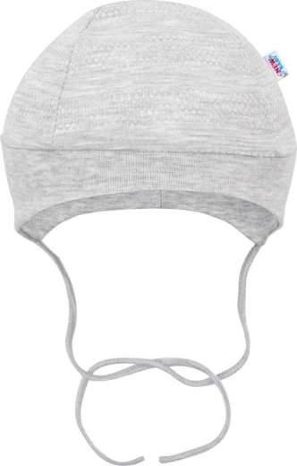 Gorro con lazos