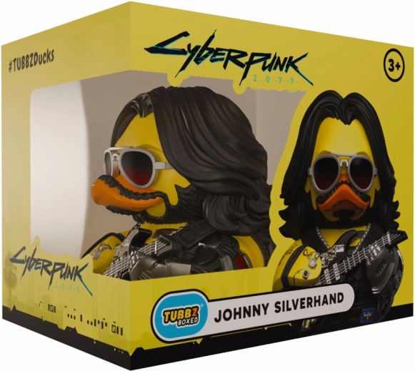 Patito Tubbz CYBERPUNK 2077 – figura coleccionable de Johnny Silverhand