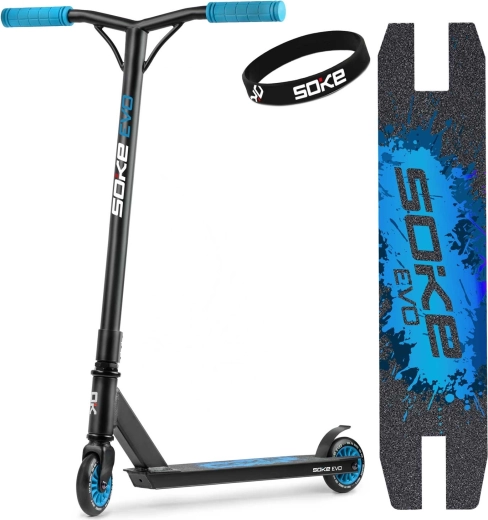 Patinete freestyle Soke EVO azul