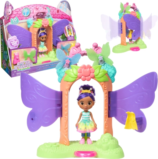 Gabby’s Dollhouse Transformación mágica en hada Fairylandia con muñeca Gabi