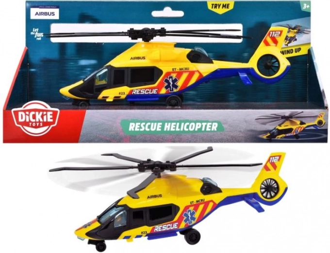 Helicóptero de rescate Dickie Toys H160