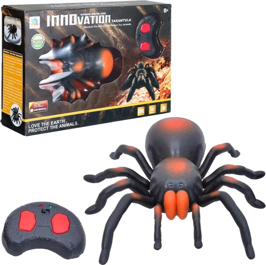 Araña RC con biomimética y ojos luminosos – naranja