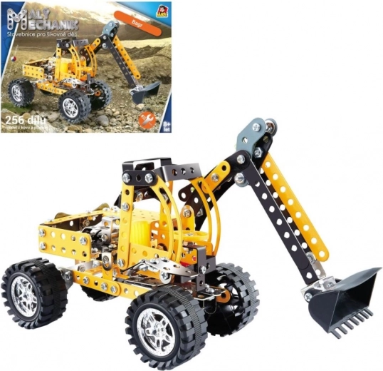 Kit de construcción Pequeño Mecánico Excavadora 256 piezas